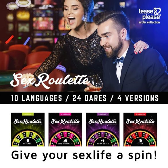 Sex Roulette Kama Sutra - juego erótico de mesa multilingüe