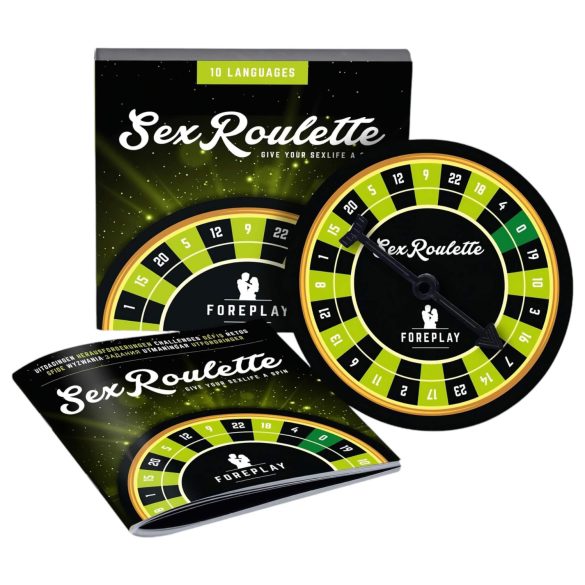Sex Roulette Foreplay: Juego íntimo en 10 idiomas.