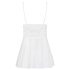 Obsessive 810-BAB-2 - Babydoll y tanga de encaje (blanco)