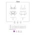Set de Disfraz de Criada Obsessive Maidme (6 piezas)