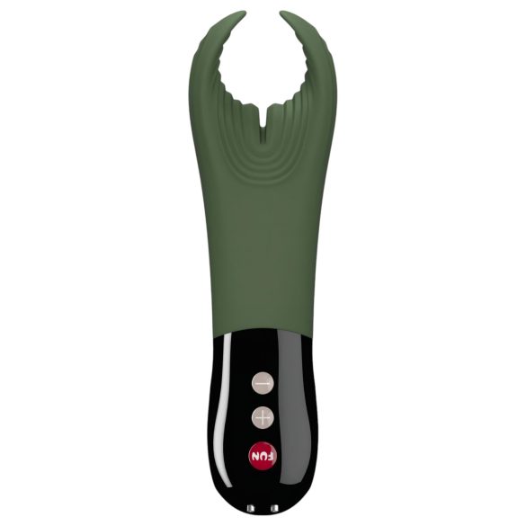 Fun Factory Manta - vibrador para glande (verde-negro)