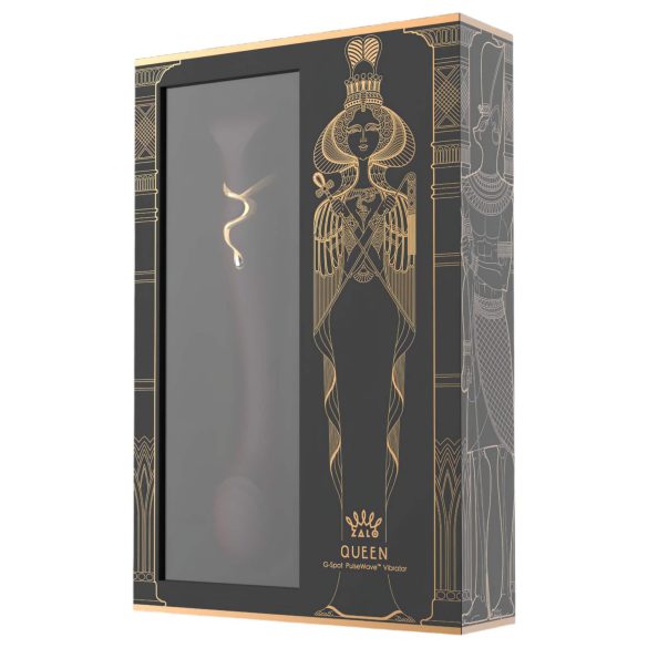 ZALO Queen - vibrador punto G y clítoris ondas de aire - silicona roja