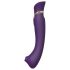 ZALO Queen - Vibrador púrpura para el punto G y clítoris con ondas de aire