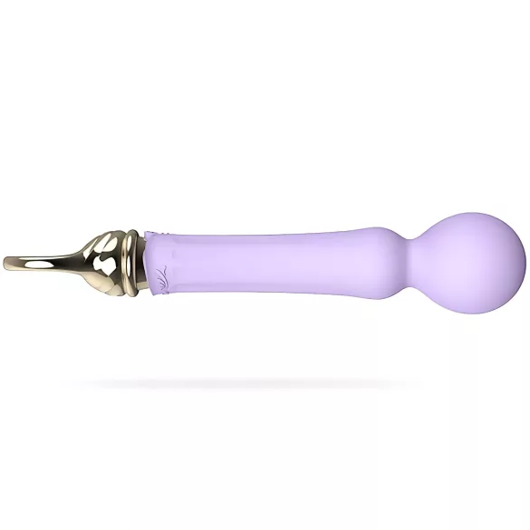 ZALO Confidence - vibrador masajeador recargable de lujo - silicona lila