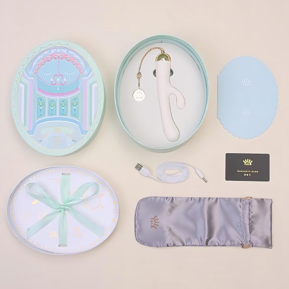 ZALO Ichigo Rabbit - elegante vibrador inteligente (blanco)