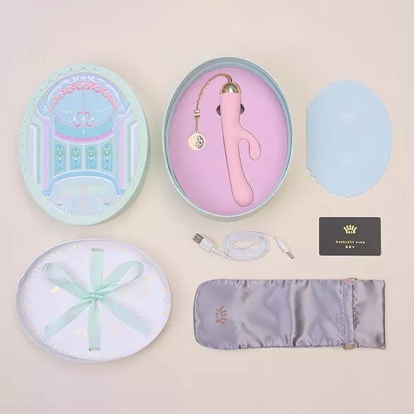 ZALO Ichigo Rabbit - lujoso vibrador inteligente (rosa)