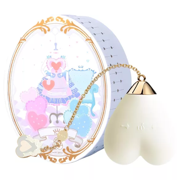 ZALO Baby Heart - vibrador inteligente resistente al agua (blanco)