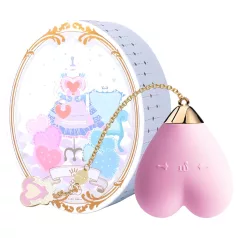   ZALO Baby Heart - vibrador de clítoris controlado por aplicación (violeta)