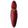 ZALO Hero - recargable vibrador impermeable para clítoris (rojo)