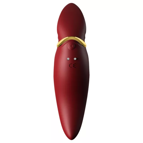 ZALO Hero - vibrador de clítoris recargable e impermeable (rojo)