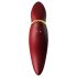 ZALO Hero - recargable vibrador impermeable para clítoris (rojo)