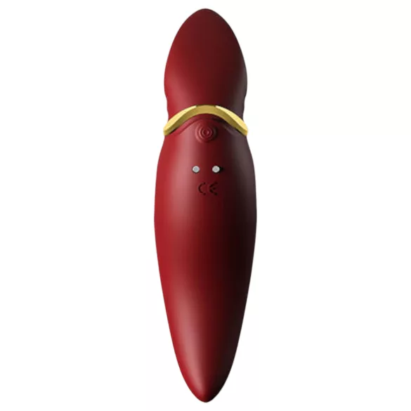 ZALO Hero - vibrador de clítoris recargable e impermeable (rojo)