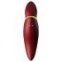 ZALO Hero - recargable vibrador impermeable para clítoris (rojo)