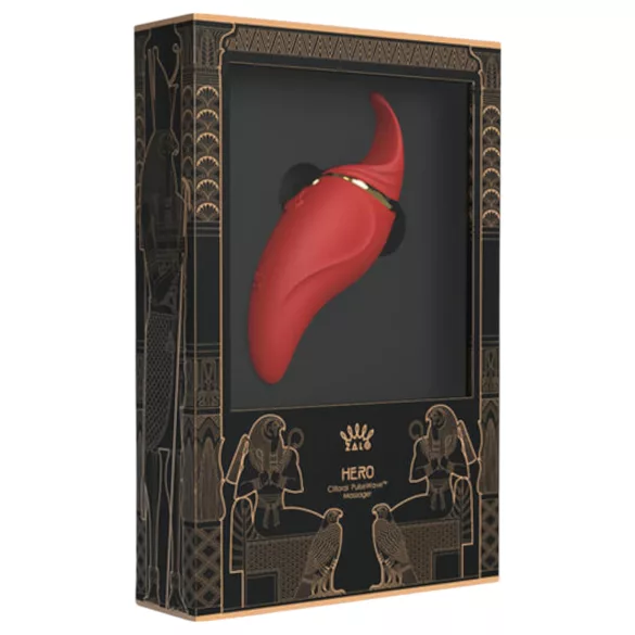 ZALO Hero - vibrador de clítoris recargable e impermeable (rojo)