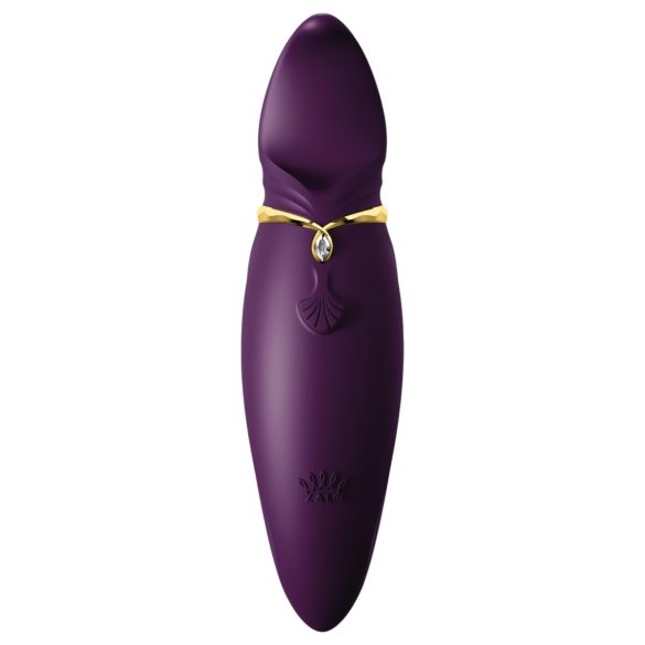 ZALO Hero - vibrador lila a prueba de agua recargable para clítoris