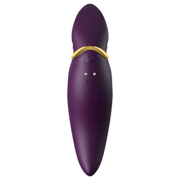 ZALO Hero - vibrador succionador de clítoris recargable impermeable lila