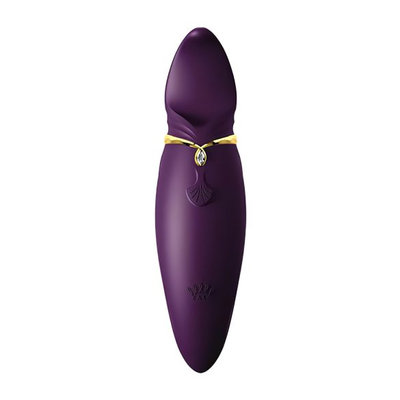 ZALO Hero - vibrador succionador de clítoris recargable impermeable lila