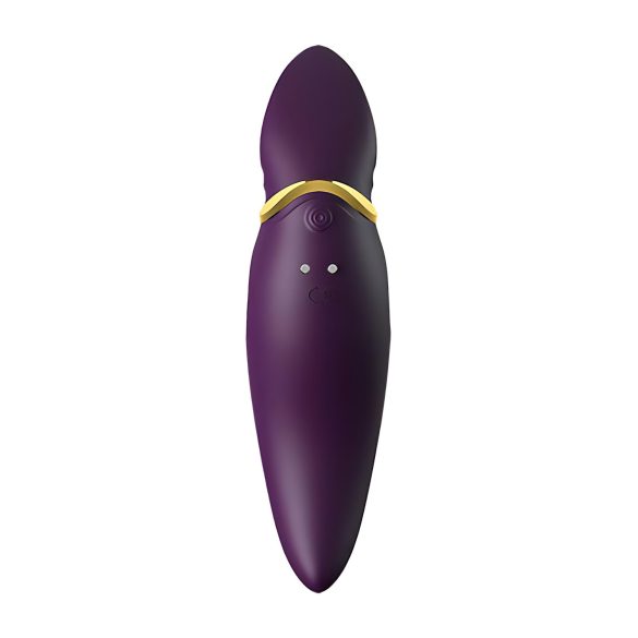 ZALO Hero - vibrador succionador de clítoris recargable impermeable lila