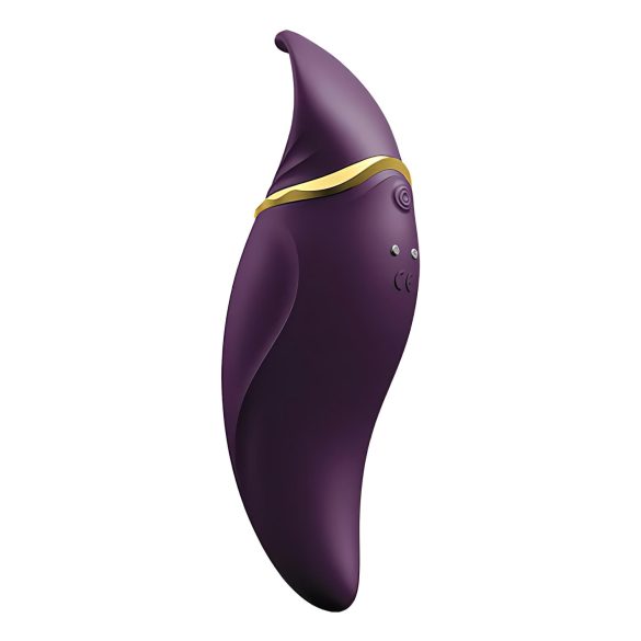 ZALO Hero - vibrador succionador de clítoris recargable impermeable lila