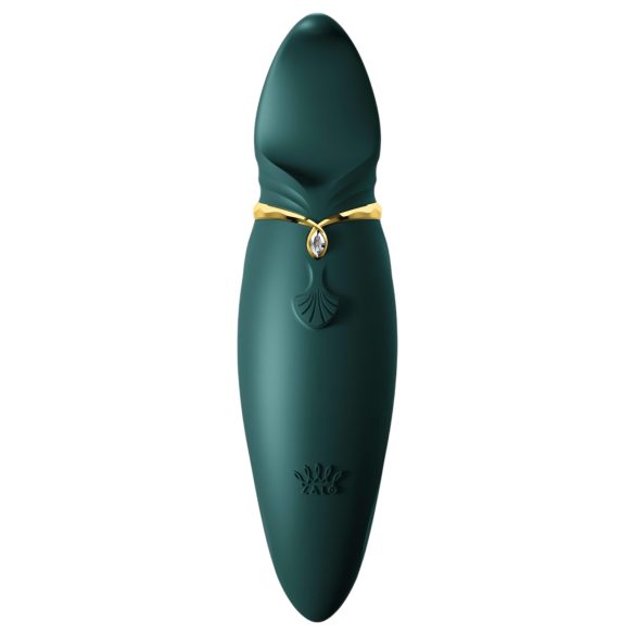 ZALO Hero - vibrador recargable e impermeable para clítoris (verde)