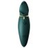 ZALO Hero - vibrador recargable e impermeable para clítoris (verde)