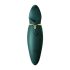 ZALO Hero - vibrador recargable e impermeable para clítoris (verde)