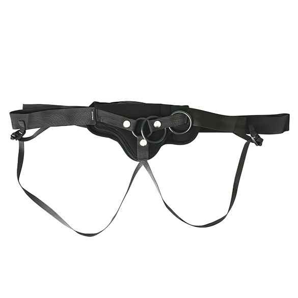 Sportsheets Plus Size - Arnés inferior para juguetes (negro)