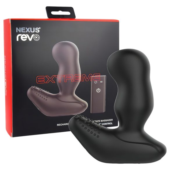 Nexus Revo Extreme - vibrador prostático giratorio inalámbrico (negro)