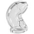 / OXBALLS Cock Lock - Jaula de Silicona para Pene (Transparente)