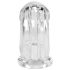 / OXBALLS Cock Lock - Jaula de Silicona para Pene (Transparente)