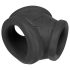 Anillo Extensor de Pene y Testículos OXBALLS Oxsling (negro)