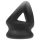 OXBALLS Tri-Squeeze - anillo para pene (negro)