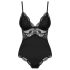 Obsessive 810-TED-1 - Body de encaje (negro) - L/XL