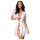 /Bata Obsessive Miamor - con encaje y tanga (blanco) - L/XL