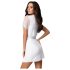 /Bata Obsessive Miamor - con encaje y tanga (blanco) - L/XL