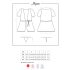 /Bata Obsessive Miamor - con encaje y tanga (blanco) - L/XL