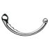 Le Wand - Doble Consolador de Acero Inoxidable (Plata)