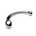 Le Wand - Doble Consolador de Acero Inoxidable (Plata)