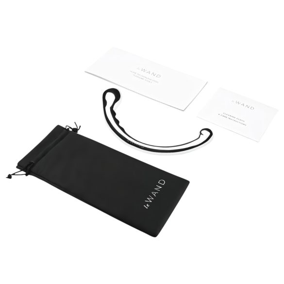 Le Wand - consolador doble punta - acero inoxidable - plata