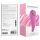FEELZTOYS Femmegasm - Vibrador recargable 2en1 para clítoris (rosa)