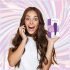 FEELZTOYS Femmegasm - Vibrador Recargable 2en1 para Clítoris (Morado)