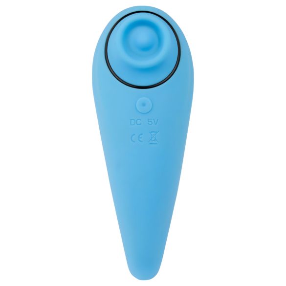 FEELZTOYS Femmegasm - vibrador estimulador clítoris recargable 2 en 1 azul
