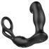Nexus Revo - Vibrador de próstata giratorio con anillo (negro)