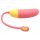 Magic Motion Vini - huevo vibrador inteligente recargable - silicona naranja