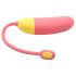 Magic Motion Vini - huevo vibrador inteligente recargable - silicona naranja