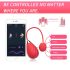 Huevo vibrador inteligente Magic Motion Sundae (rojo)