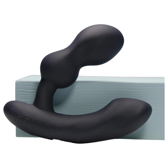 LOVENSE Edge 2 - masajeador prostático vibrador - control app - silicona negra