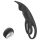 Anillo vibrador negro con mando a distancia