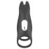 Anillo vibrador negro con mando a distancia