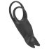 Anillo vibrador negro con mando a distancia